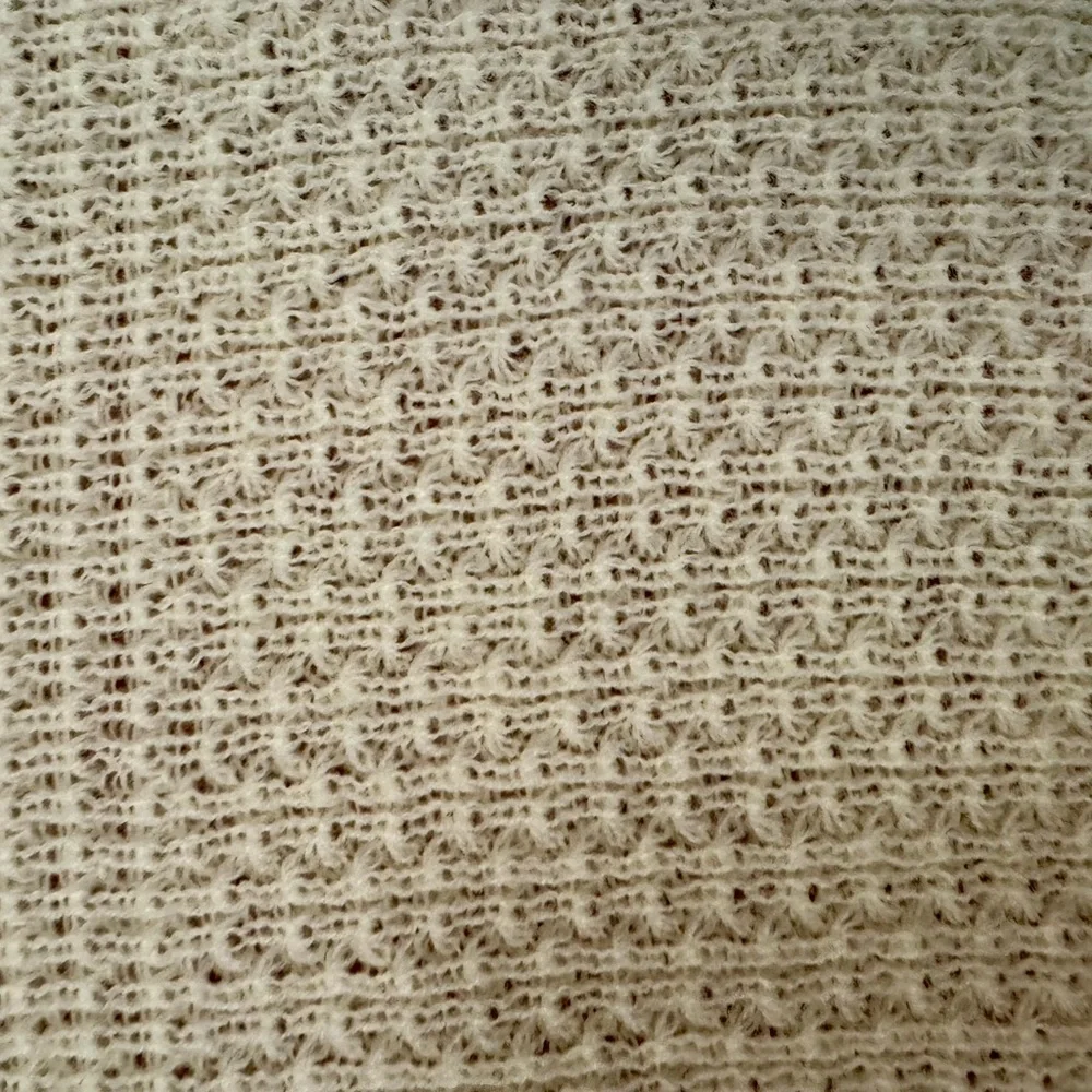 Handmade yellow soft baby blanket 41”x33” made in USA Vintage baby shower‎ gift